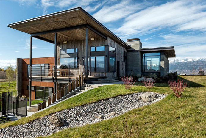 Rustic Luxury Mountain House - #architecture, #house, #home, home, architecture