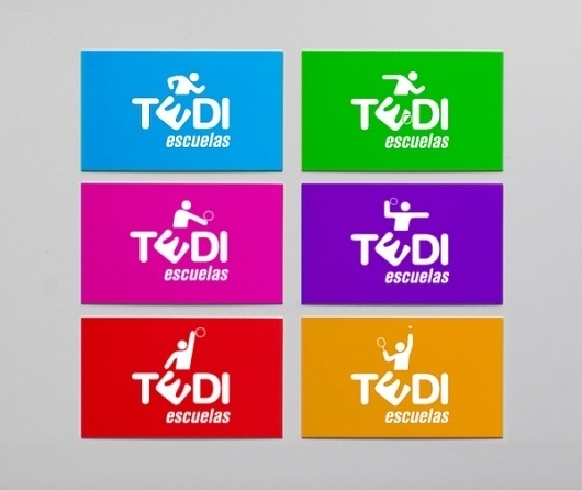 TEDI #sport #branding #card #de #la #identity #fuente #logo #david #tedi