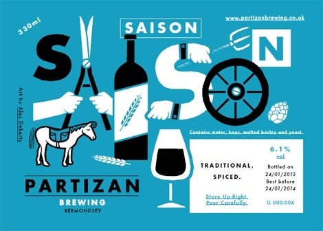 Partizan Brewing Labels #packaging #beer #label #bottle