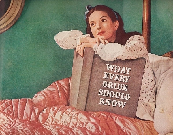 Ad-Englander Mattress 1945 What every Bride should Know | Flickr - Photo Sharing! #illustration #advertising
