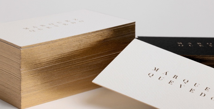 Marquez Quevedo luxury elegant brandin corporate design identity la tortilla marble gold business-card designblog minimal inspiration www.mi