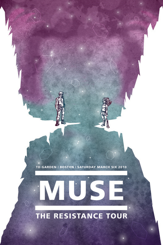 Muse Concert Poster