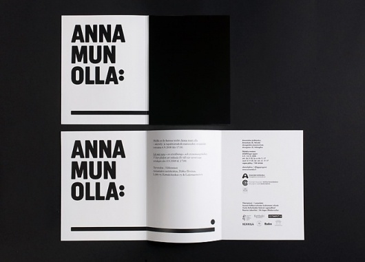 Lotta Nieminen #white #black #and #type #layout #magazine