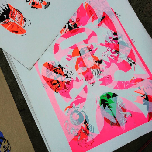 #gezeever #PrintJam #screenprint