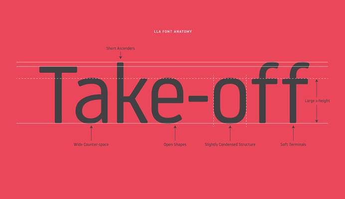 London Luton Airport by Ico Design and Atipo #typography #brand design