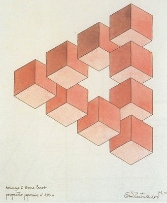 Impossible world site blog: Impossible triangle #illustration