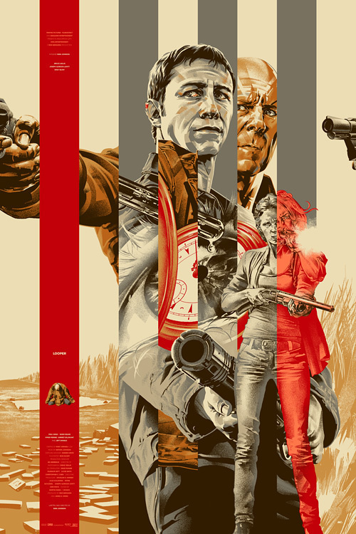 Looper : Martin Ansin, Illustrator | Illustration Portfolio #poster #film