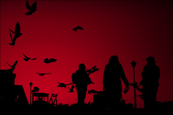 Frames from time on Behance #red #photo #people #freedom #photography #light #awesome #beauty