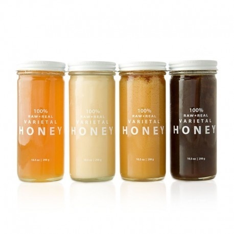 Bee Raw Buckwheat Honey #design #package
