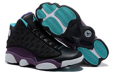 Mens Shoes Air Jordan 13 with Purple & Blue & Black Colorways Releasing #fashion