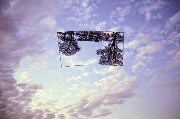 Suspended sculpture by Neil Dawson