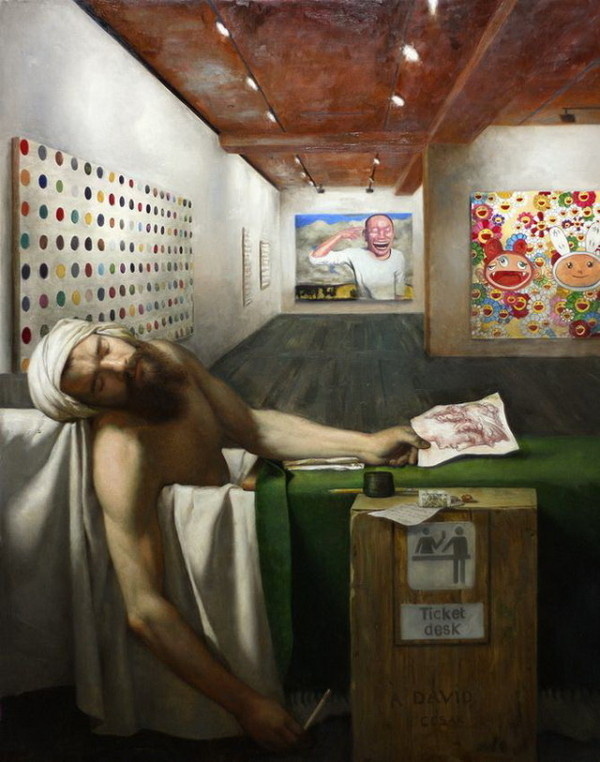 Paintings by Cesar Santos #arts #illustrations #inspirations