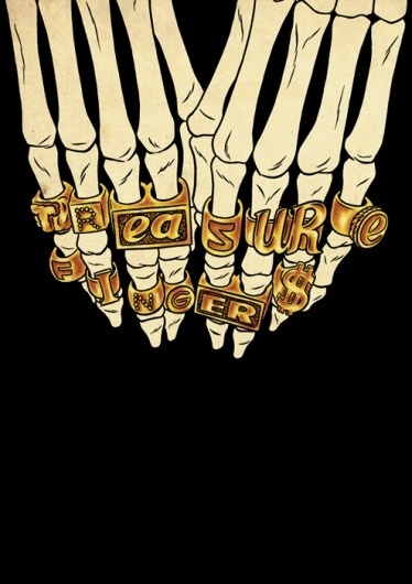 Kristian Hammerstad : Kristian Hammerstad #rings #hammerstad #norway #skeleton #fingers #illustration #kristian #bling