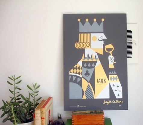 Design*Sponge » Blog Archive » jaqk cellars #cellars #jaqk #poster