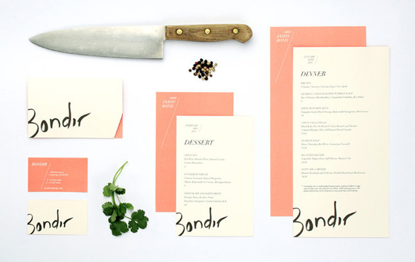 bondir menus #logo #menu #collateral