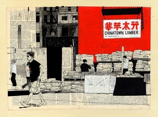 纽约唐人街的木材«埃文Hecox的 #lumber #chinatown #denver #colorado #evan #hecox