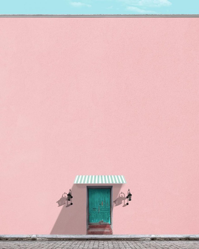 Colorful and Minimalist Architecture Photography by Mat&iacute;as Celis Areco