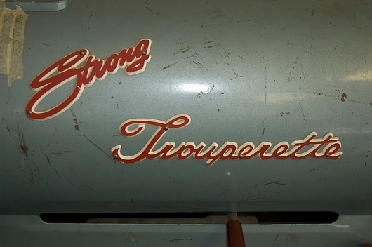 strong trouperette 9 | Flickr - Photo Sharing! #type #teal #red #spotlight