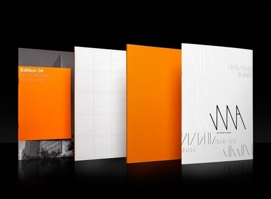 Collate #format #orange #cover #grid #3 #deep #booklet #typography