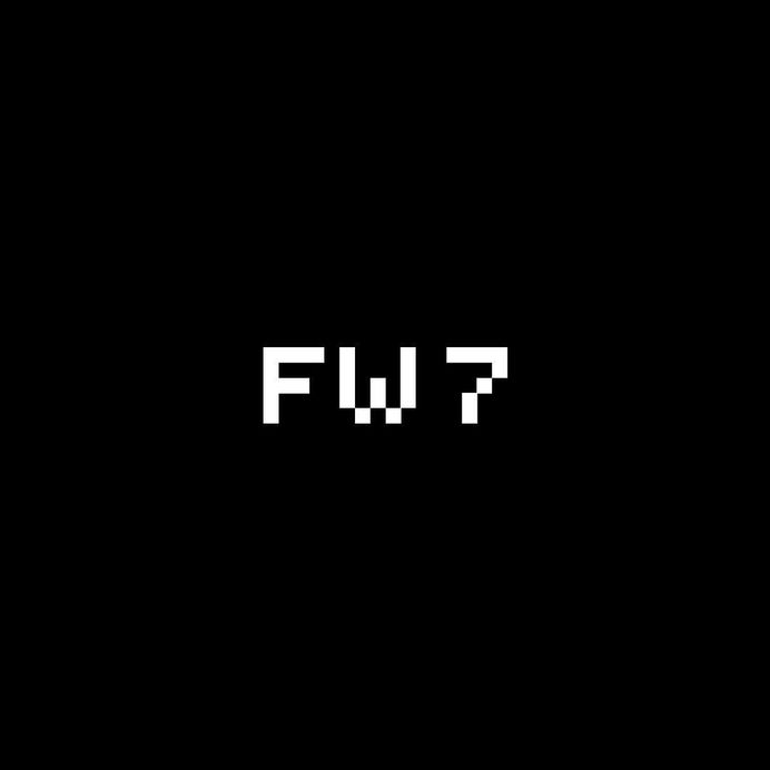 Typography experiment - FW 7 . . . . . #typography #designspiration #lessismore #minimalfashion #keepitsimple #menswear #screenprinting #pixelart #pixel #experiment #7 #minimalism #fashion #computerlove #forward #futebol #soccerdesign #ronaldo #ronaldinho #bebeto