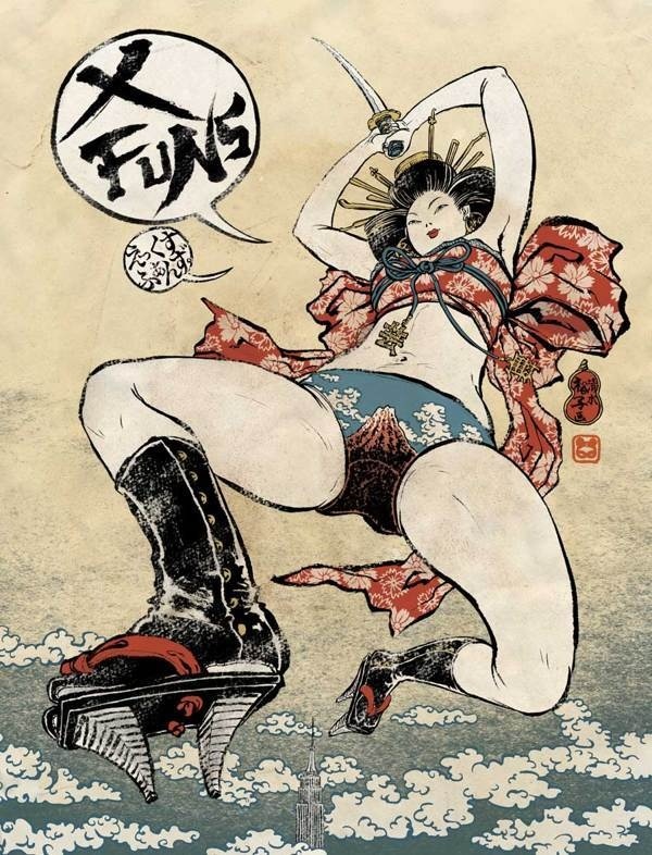 Asian Super girls! on the Behance Network #draw #illustration #asian