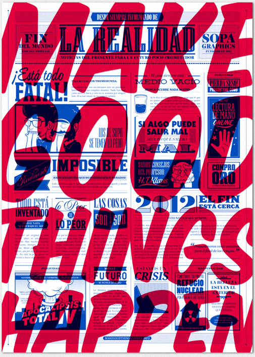 MAKE GOOD THINGS HAPPEN #poster #typography