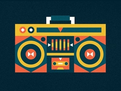 Cayucas_boombox #illustration