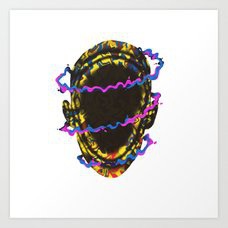 One more time Art Print