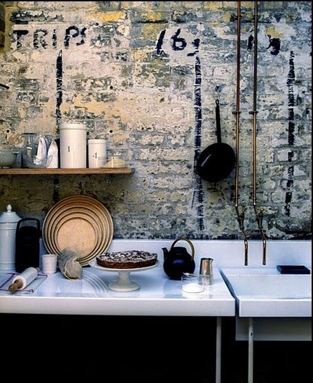The Design Chaser: Interior Brick | Raw #interior #brick #design #decor #wall #deco #decoration