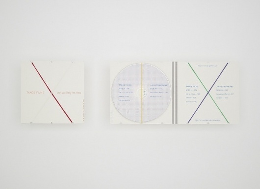 TANGE FILMS × Junya Shigematsu - POSTHYPHEN GRAPHIC DESIGN #design #sleeve