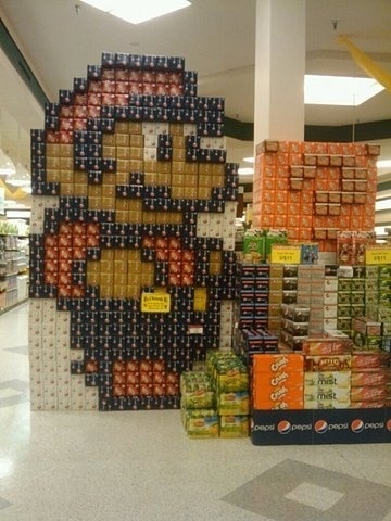 FFFFOUND! | Best Supermarket Display Ever #retail