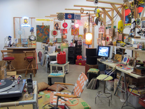 Jason Rhoades' Studio