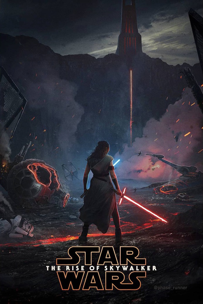 Star Wars The Rise of Skywalker FanArt Poster