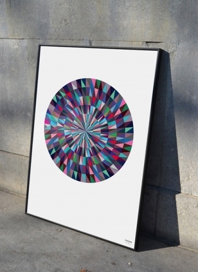 Colour Rain - Poster Art — Home #pattern #poster