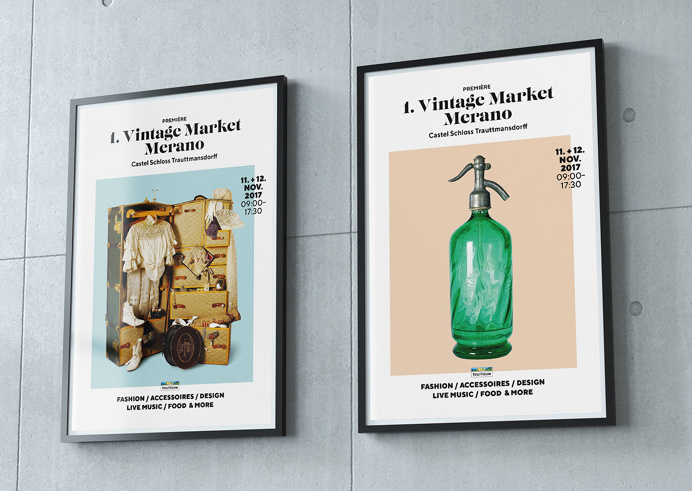 Vintage Market Posters on Behance