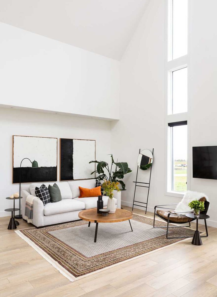 living room, Canada / Alloy Homes