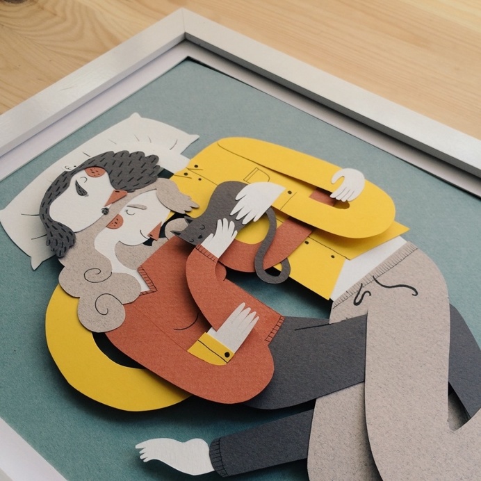 #papercut #illustration