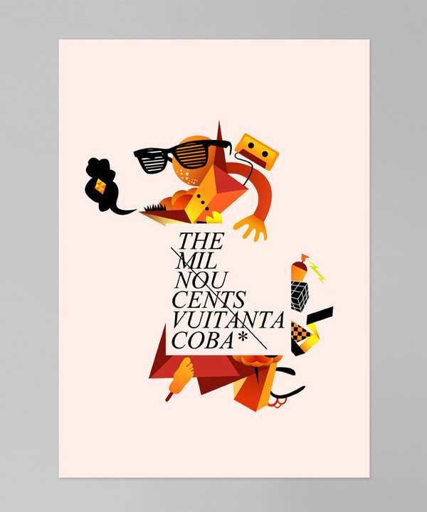 The 1980's | Estudio coba #tipografia #diseo #lettering #estudi #tipography #de #ilustraci #estudio #ilustration #disseny #ilustracion