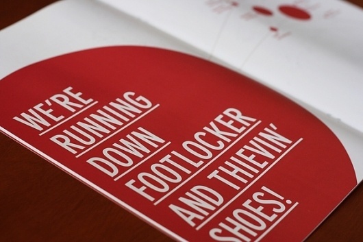 It was a good week. on the Behance Network #red #riots #london #occupy #book #type