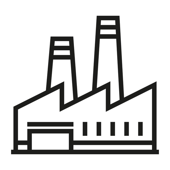 See more icon inspiration related to factory, industry, industrial, pollution, buildings, landscape, contamination and architecture and city on Flaticon.