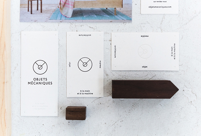 Objets Mécaniques by Nouvelle Administration #stationary #graphic design #branding