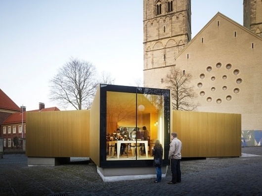 Galería en: Pabellón modulorbeat en Munster / Golden Splendor - arquitectura y los arquitectos - Noticias / Actualidad / Noticias - BauNetz.de #in #modulorbeat #munster