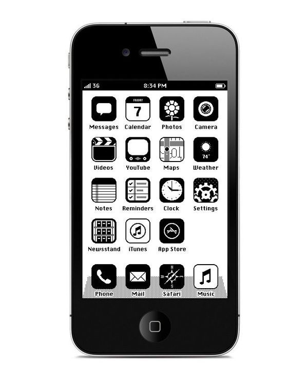 iOS '86 - Anton Repponen #iphone #retro #ui
