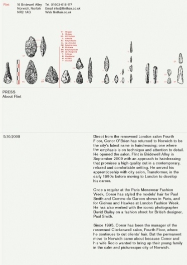 Flint | Bibliothèque Design #branding #design #graphic #identity #letterhead