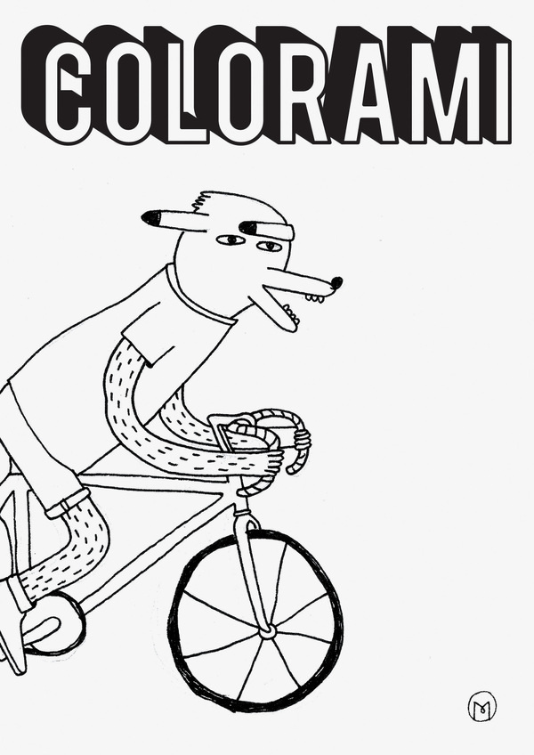 Colorami Project Marco Oggian #ixed #draw #ike #illustration #poster