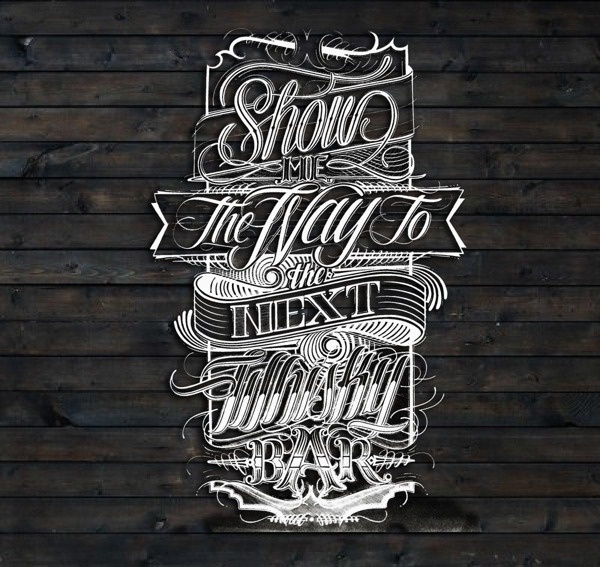 Show me the way, by Mateusz Witczak #lettering #hand