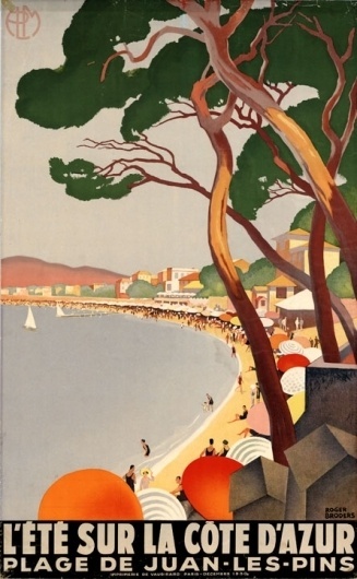 18.jpg 445×720 pixels #dazur #france #roger #travel #poster #cote #broders