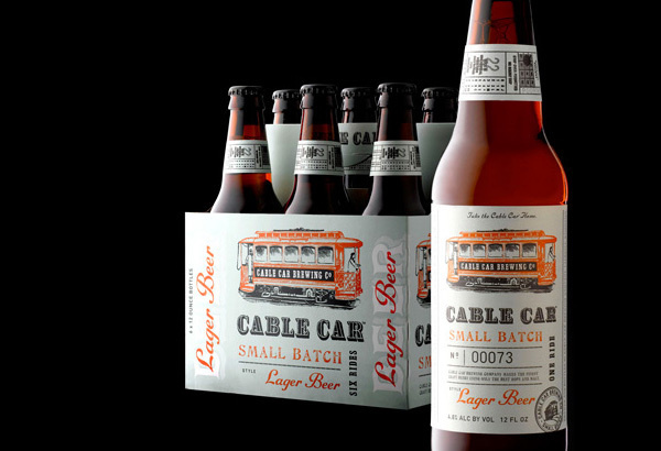 Cable Car #beer #packaging #print #label #bottles