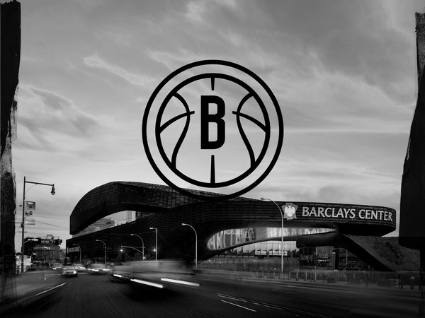 BROOKLYN NETS REDO — DERRICK C. LEE #blackwhite #nets #basketball #identity #nba #brooklyn