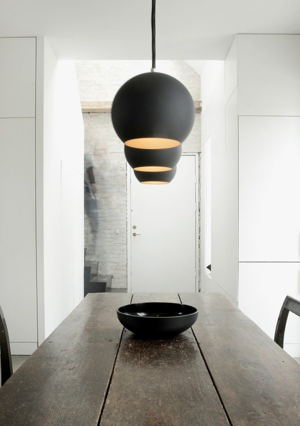 Dining room lighting #art #architecture #house #interior #artist #paintings #art studio #modern house #modern interior #rustic interior